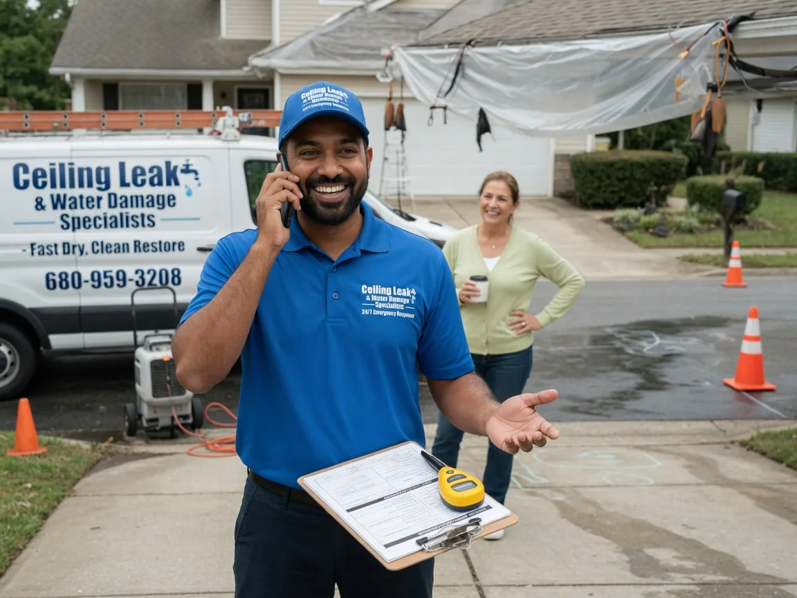 Ceiling Leak Cleanup Grafton, ND FAQs